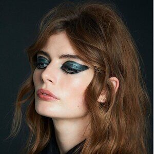 🟠 4 for $25 🟠  ROCKIN COSMETICS HOT MESS BLACK GLITTER GEL EYE PEN